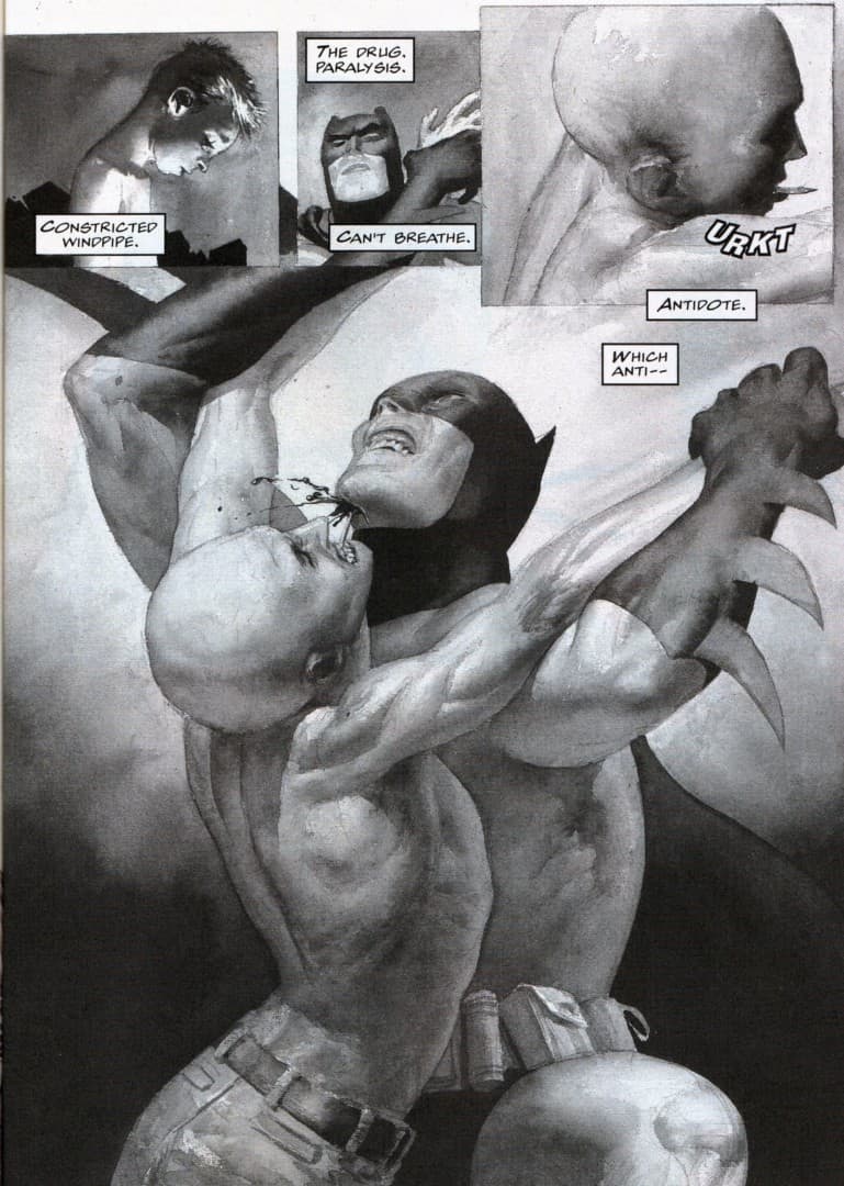 Batman: Gotham Knights #17 art by Aron Wiesenfeld (image courtesy of iloverobliefeld.com)