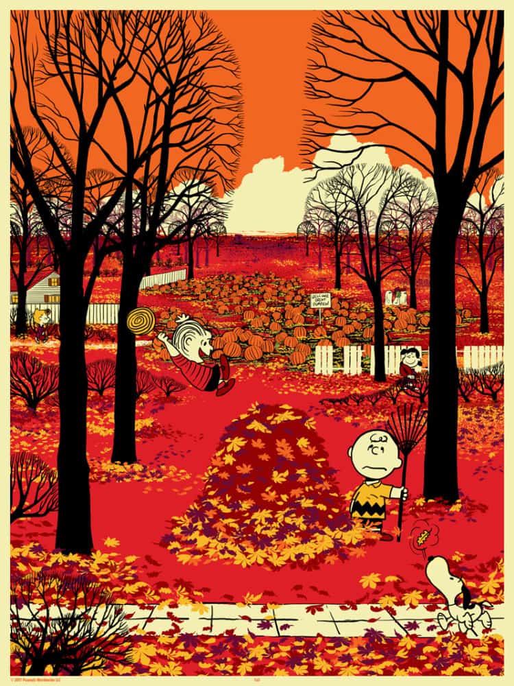 'Peanuts Seasons, Fall' by Chris Thornley