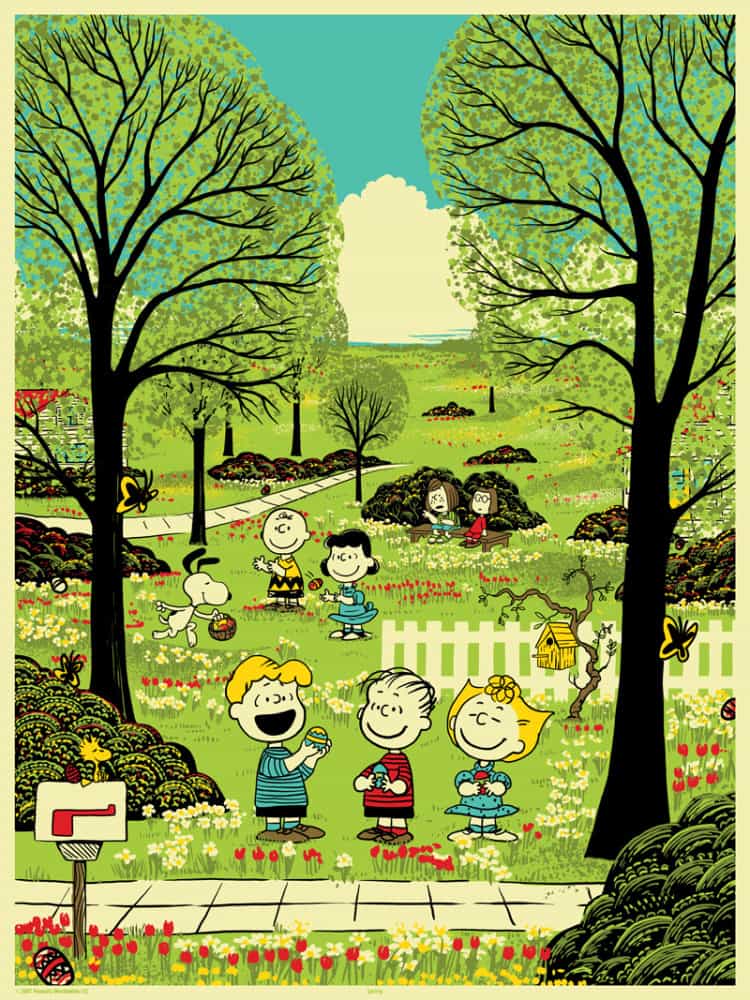 'Peanuts Seasons, Spring' by Chris Thornley