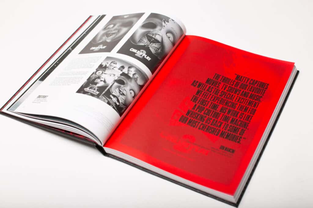 Neon Void—The Art of Matt Ryan Tobin published by Printed in Blood