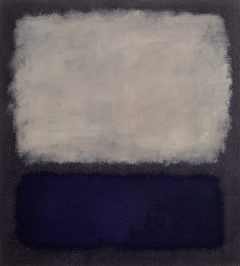 'Blue And Gray' by Mark Rothko