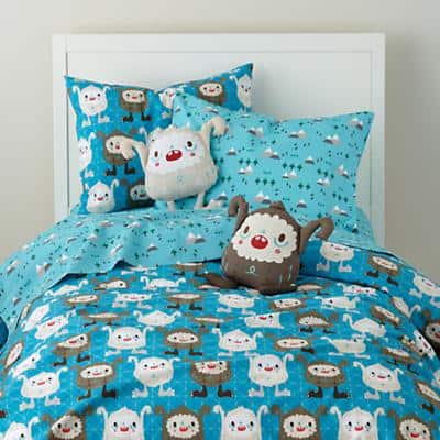 Yeti bedset from 'The Land of Nod' by Michelle Romo.