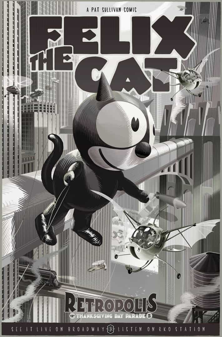 'Felix The Cat' by Laurent Durieux