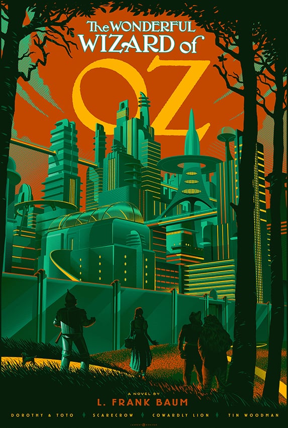 'Wizard of Oz' by Laurent Durieux
