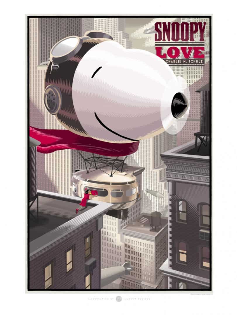 'Snoopy Love' by Laurent Durieux