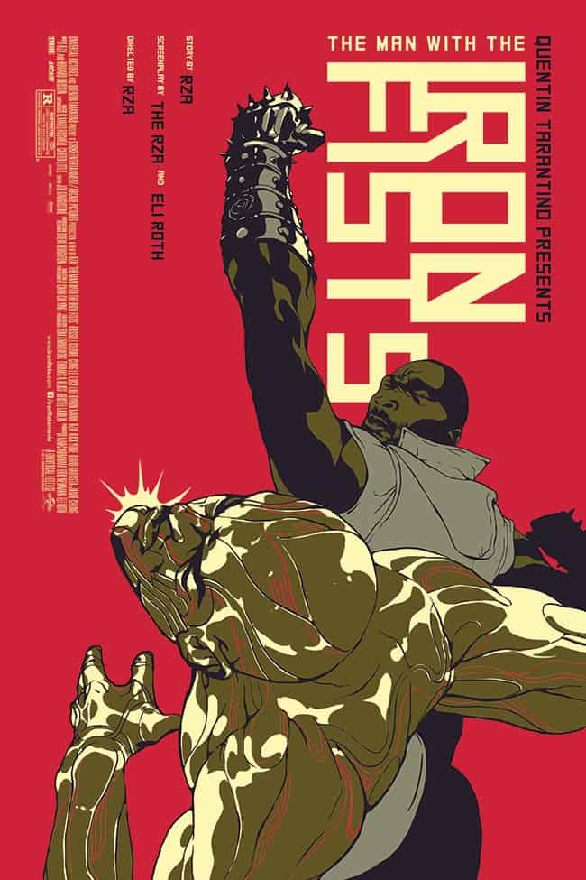 'The Man With the Iron Fists' by Tomer Hanuka for Mondo / Universal