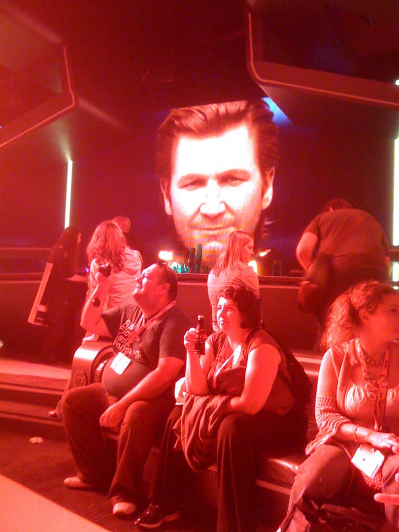 Tron: Legacy lounge at Comic Con 2010
