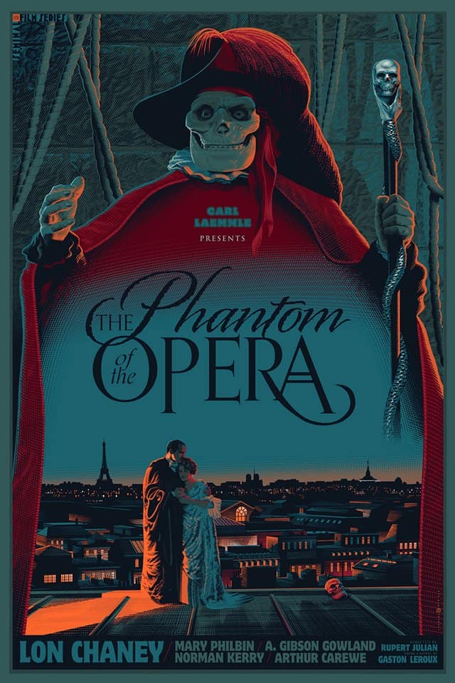 'The Phantom of the Opera' by Laurent Durieux