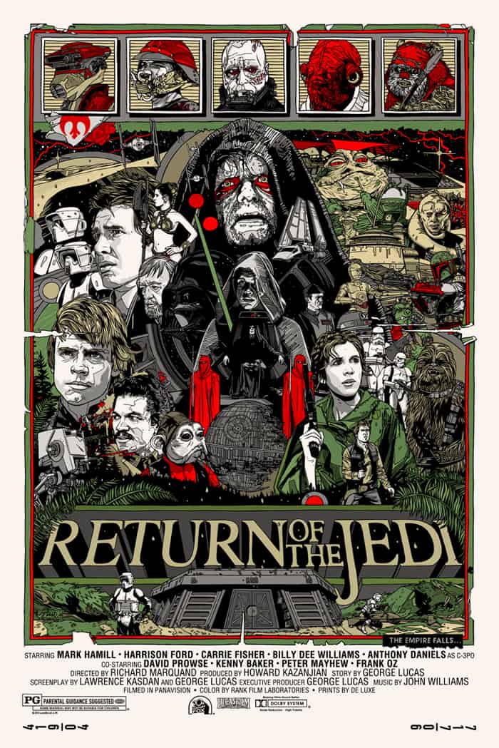 'Return of The Jedi' by Tyler Stout