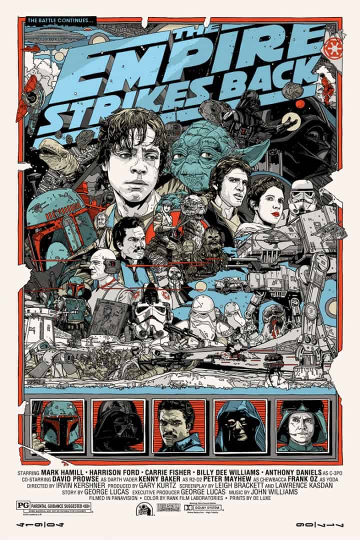 'The Empire Strikes Back' by Tyler Stout