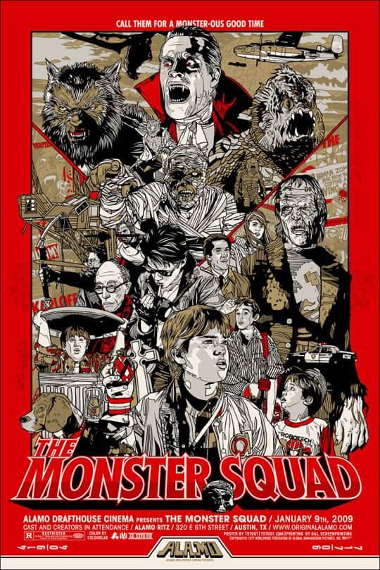 'Monster Squad' by Tyler Stout