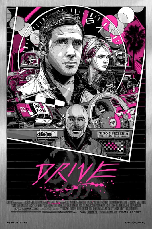 'Drive' metal print by Tyler Stout