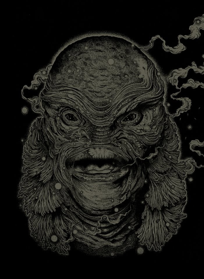 'Creature From The Black Lagoon' by Richey Beckett