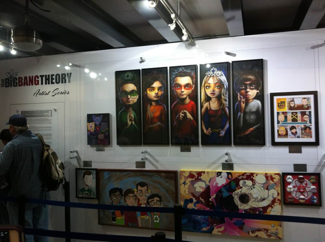 Warner Brothers artist gallery for 'The Big Bang Theory.'