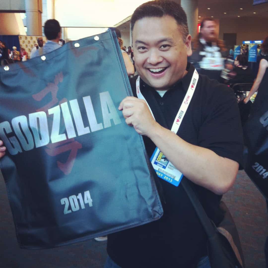 Jerrod Maruyama's first trip to Comic Con.