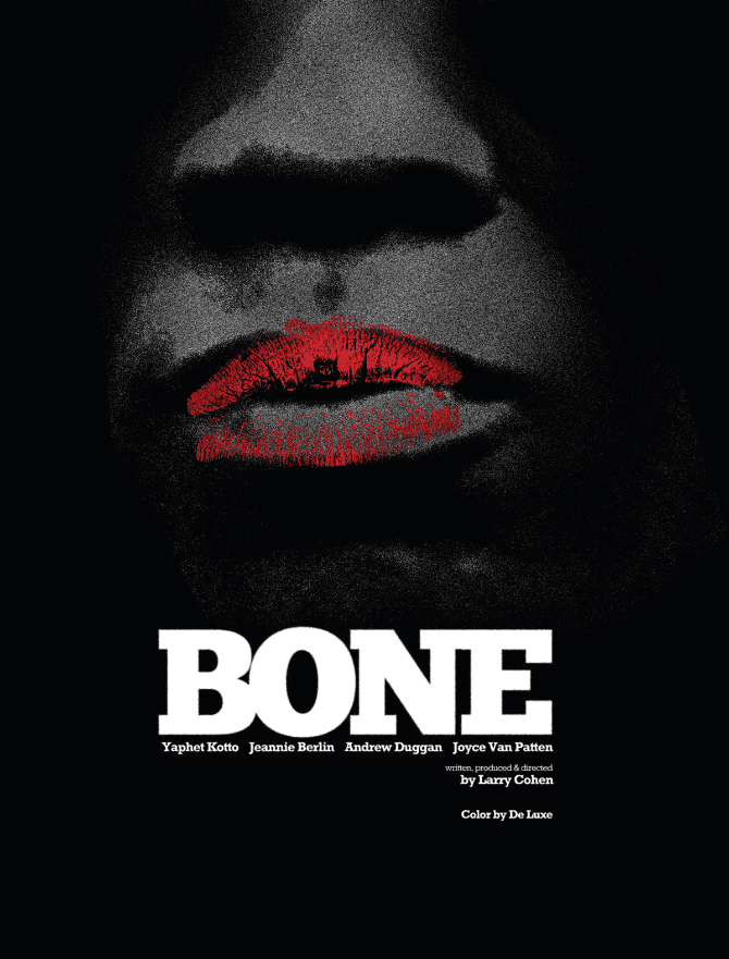 'Bone' from Jay Shaw's solo show 'Don't Go Out Tonight' at Mondo.