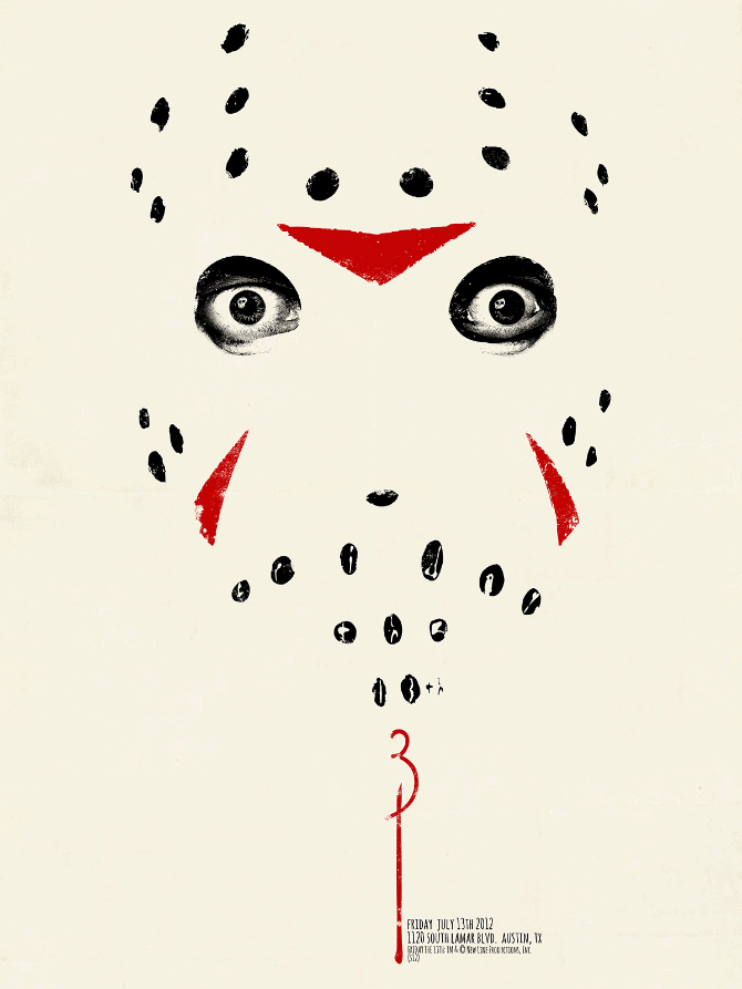 'Friday the 13th - 3' By Jay Shaw