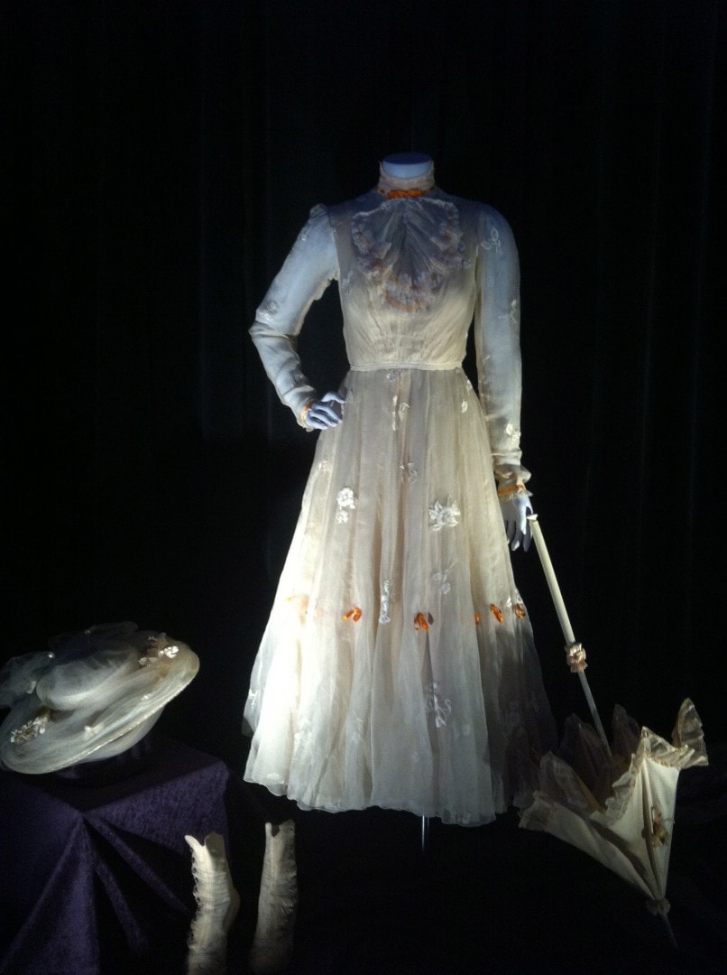 Mary Poppins wardrobe display.