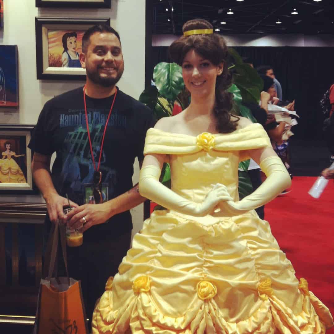Your Humble Narrator and Belle.