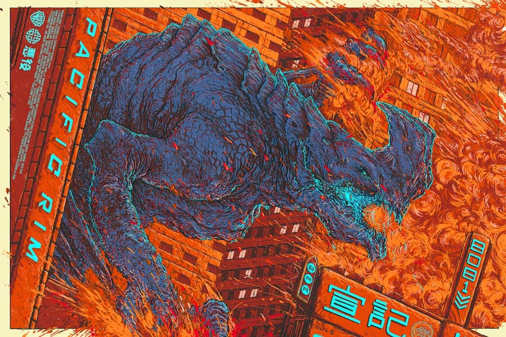 'Pacific Rim - Kaiju' by Ash Thorp