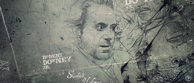 'Sherlock Holmes' Design, illustration, direction created with Danny Yount of Prologue Films.