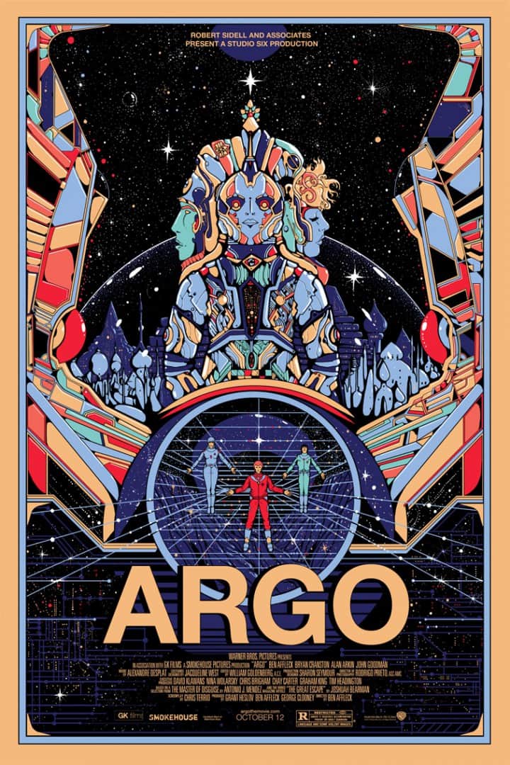 'Argo' by Kilian Eng for Mondo's Oscar show.