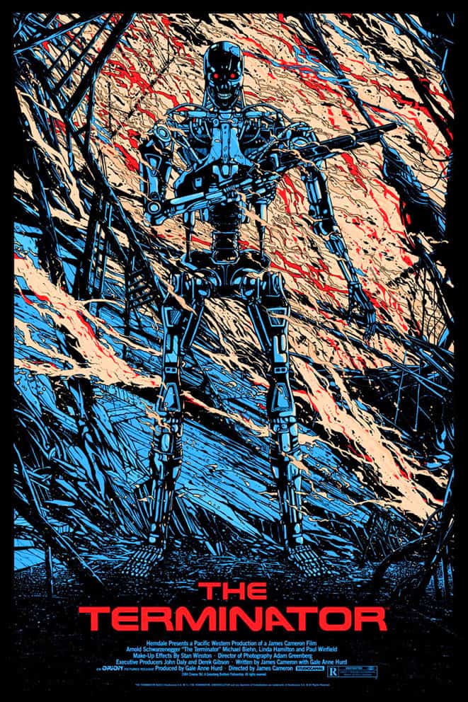 'The Terminator' by Kilian Eng for Mondo