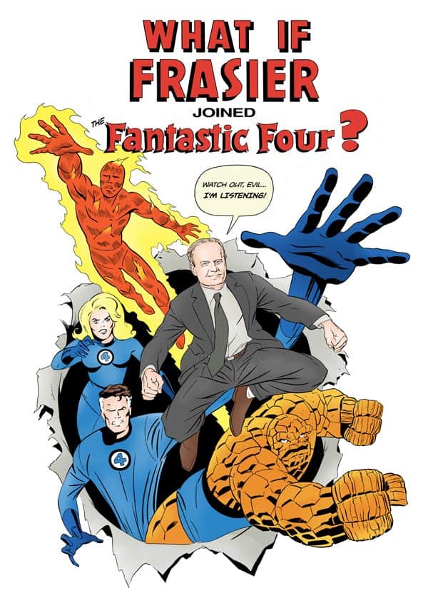 'What If Frasier Joined The Fantastic Four?' by Brandon Bird