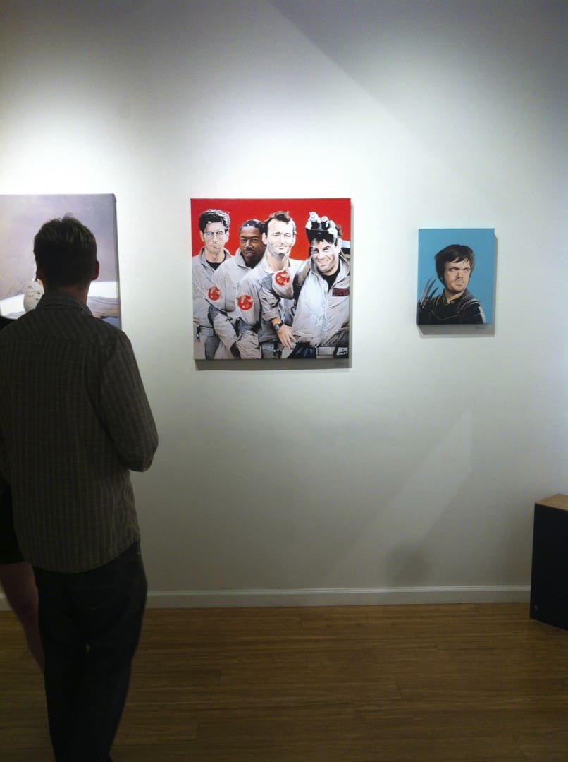 Brandon Bird's solo show at Gauntlet Gallery in San Francisco.