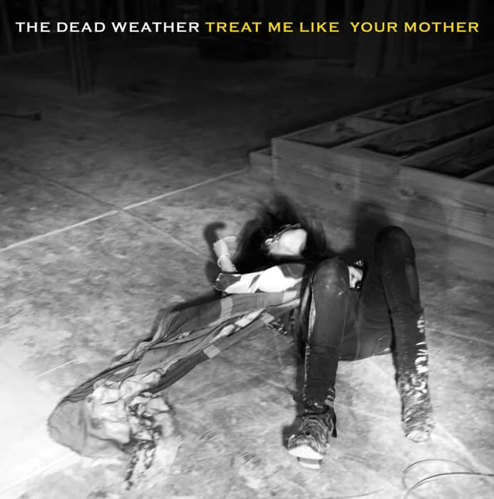 The Dead Weather 'Treat Me Like Your Mother' single design by Rob Jones.