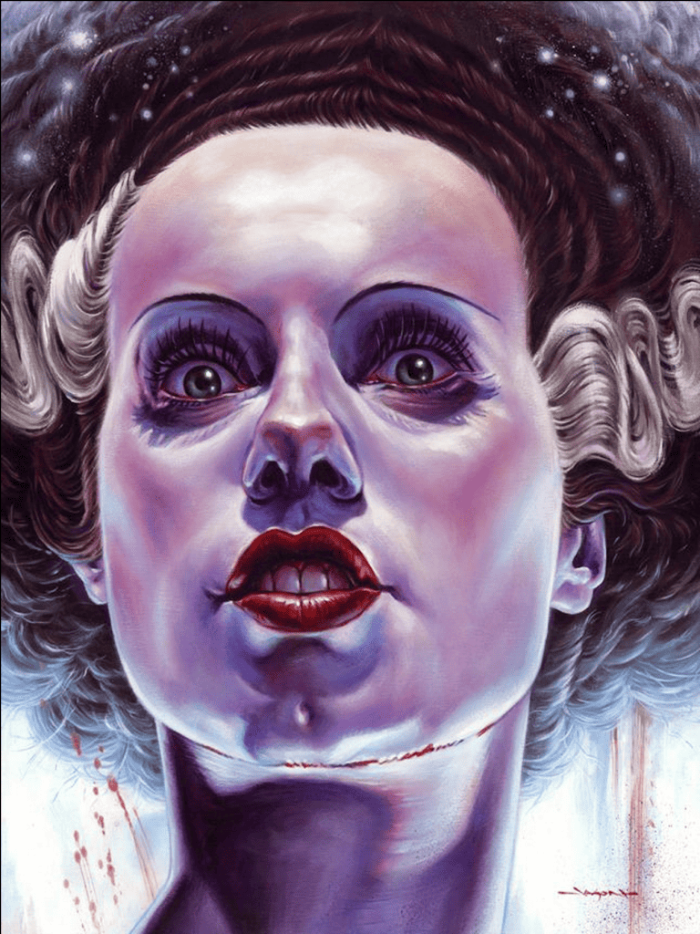 'Bride of Frankenstein' by Jason Edmiston