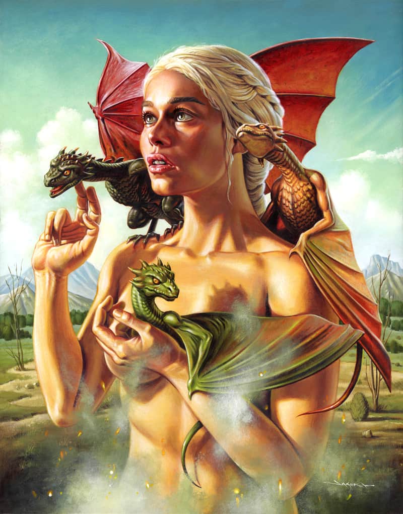 'Mother of Dragons' by Jason Edmiston