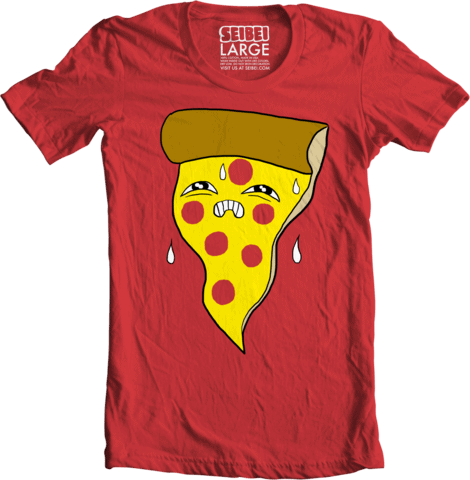 'Pizza Sweats' t-shirt design from Seibei