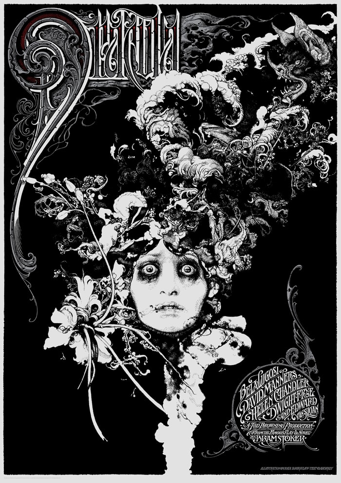 'Dracula' by Vania Zouravliov & lettering by Aaron Horkey