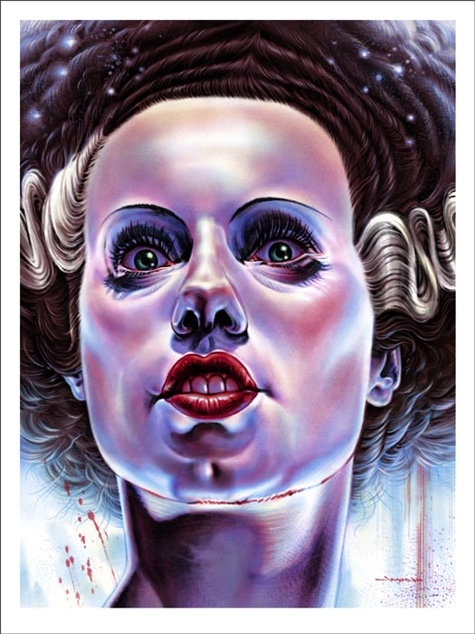 'Bride of Frankenstein' by Jason Edmiston