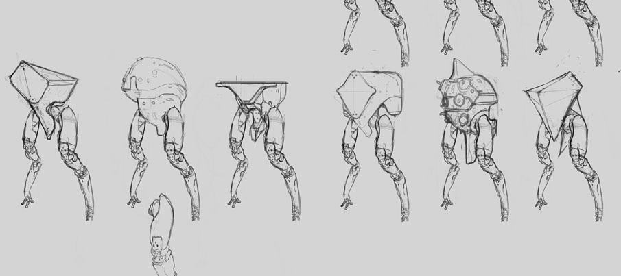 Design concepts for 'Manifold' by Ash Thorp