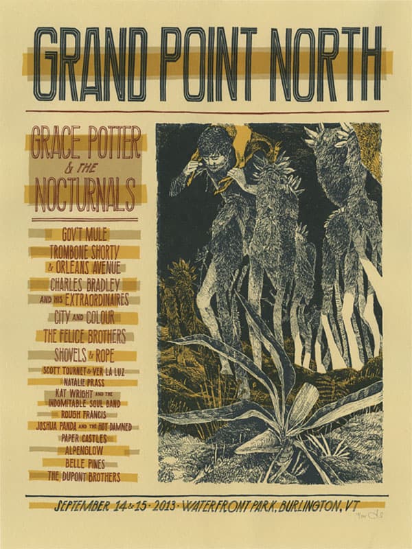 Grand Point North and Grace Potter & The Nocturnals poster by Landland
