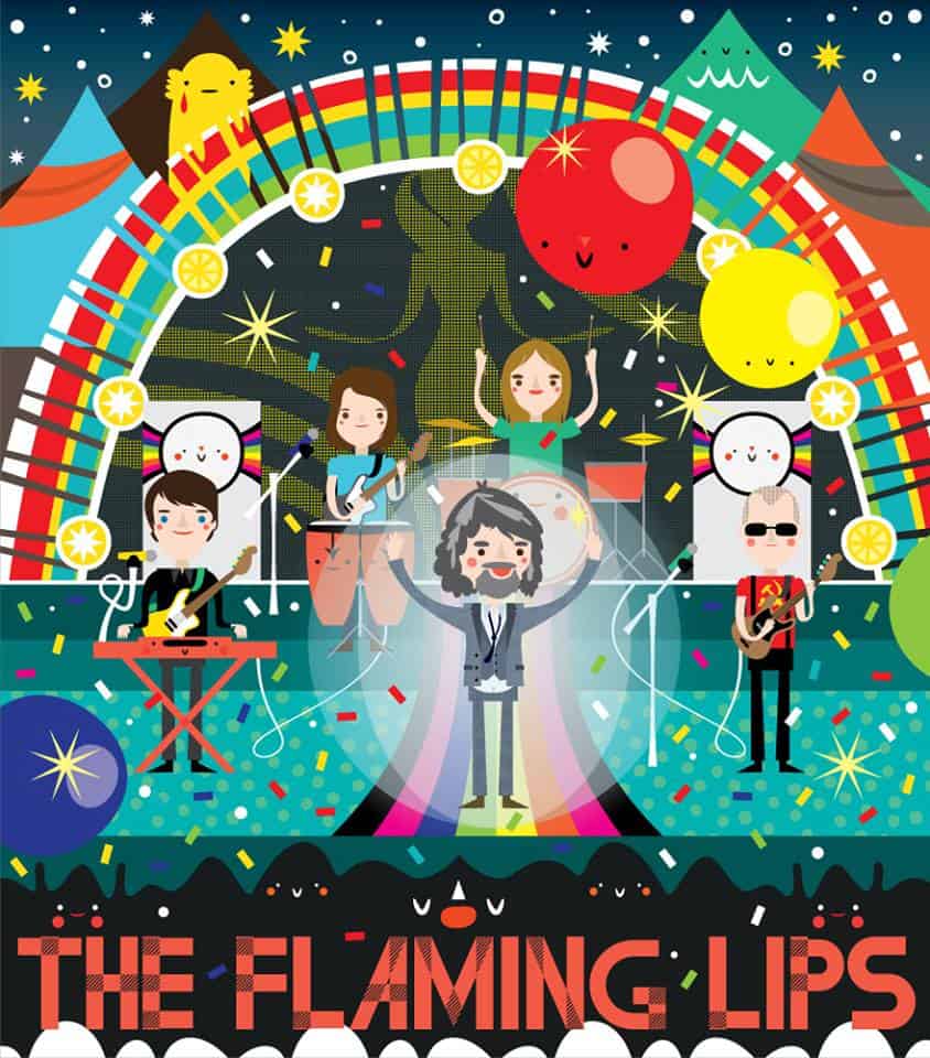 The Flaming Lips by Michelle Romo