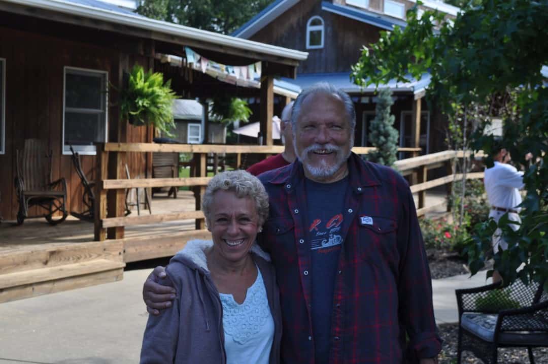 Janet and Jorma Kaukonen at Jorma's Fur Peace Ranch