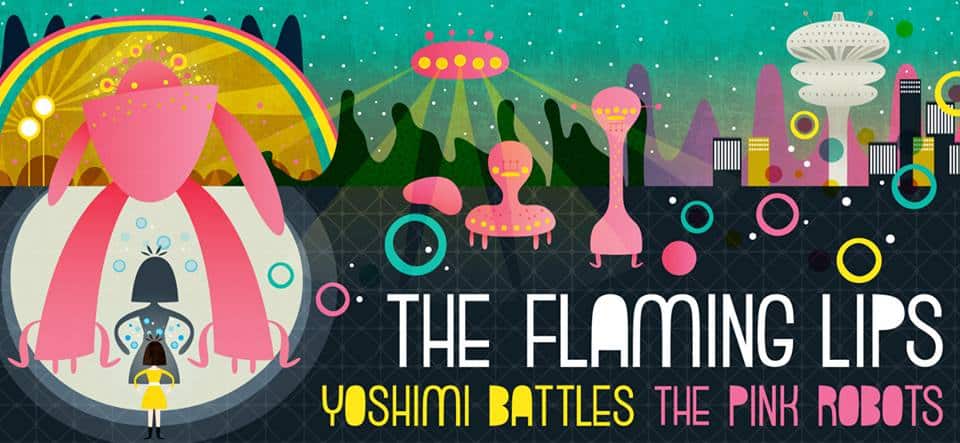 'Yoshimi Battles the Pink Robots' designed by Michelle Romo for The Flaming Lips