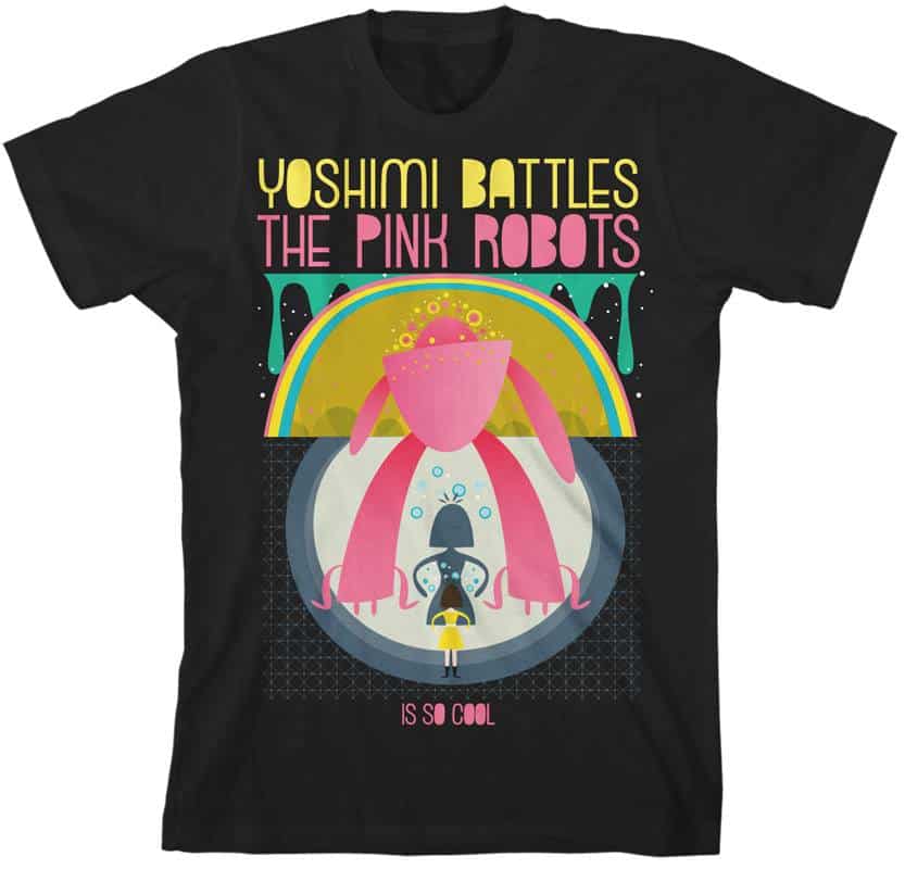 Flaming Lips shirt design by Michelle Romo