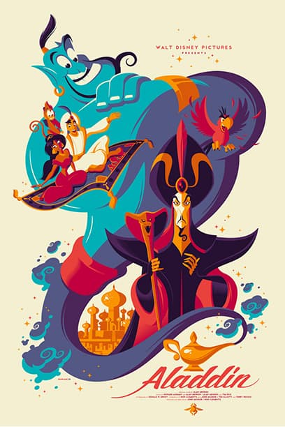 'Aladdin' by Tom Whalen