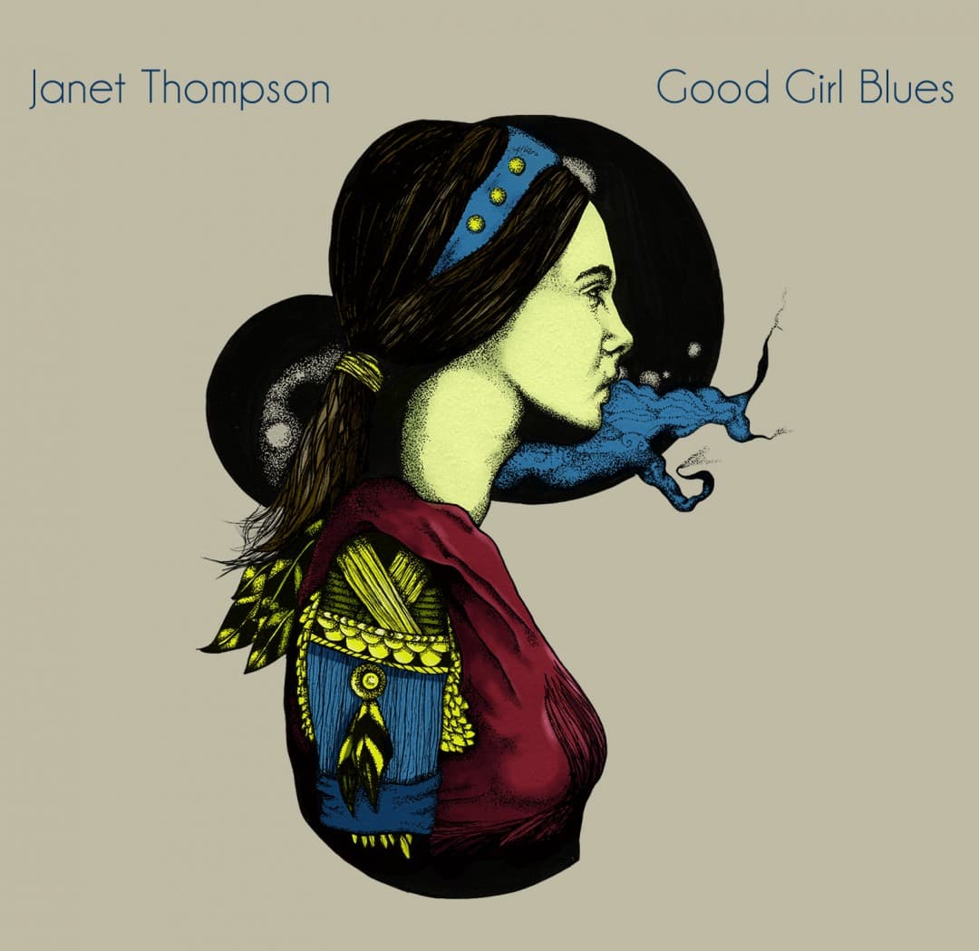 Cover of Janet Thompson's album 'Good Girl Blues' 