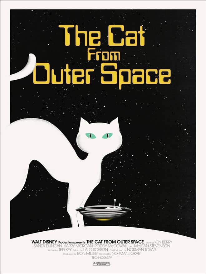 'The Cat From Outer Space' by Jay Shaw
