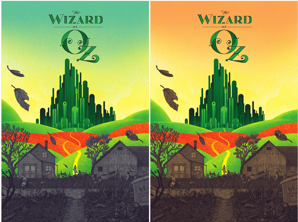 'Wizard of Oz' (Regular & Variant) by Kevin Tong