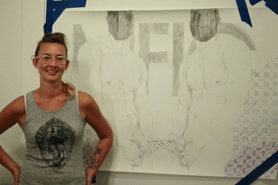 Helen Bayly and her piece 'MFIC'