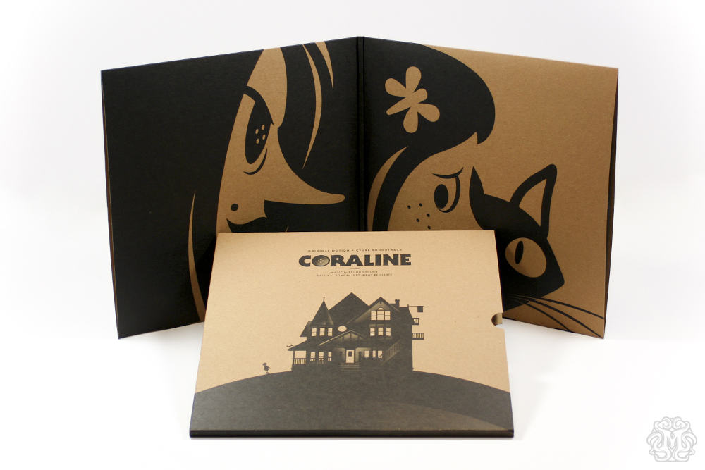 'Coraline' vinyl package design by Michael DePippo