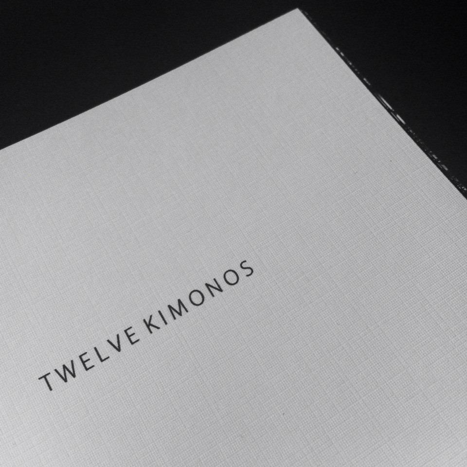 'Twelve Kimonos' (detail) book by Helen Vine