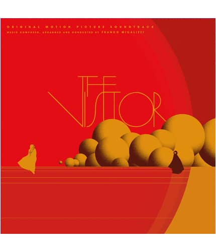 'The Visitor' vinyl packaging artwork by Jay Shaw
