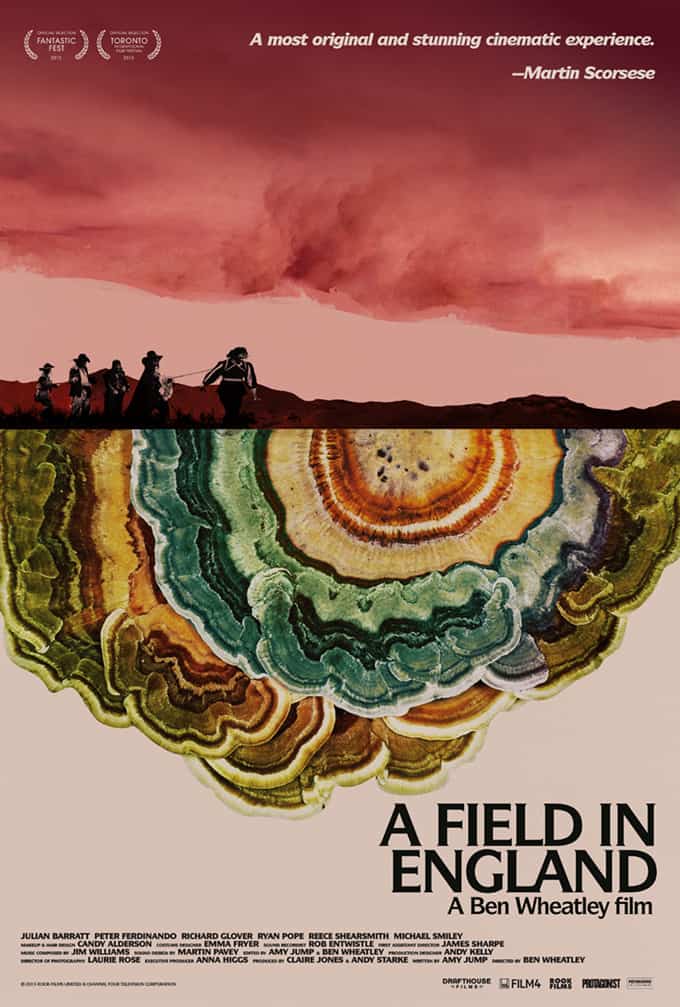 Jay Shaw designed alternative poster for Ben Wheatley's 'A Field in England'